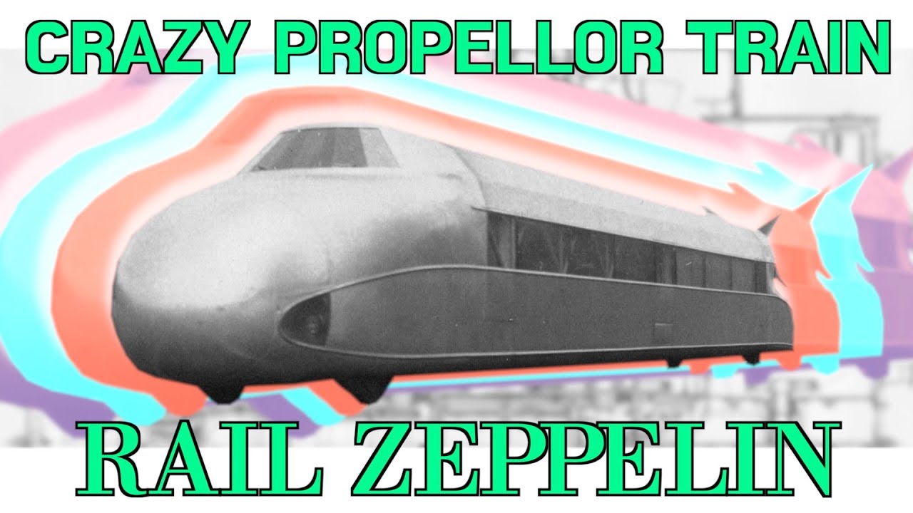 The CRAZY German PROPELLOR Train