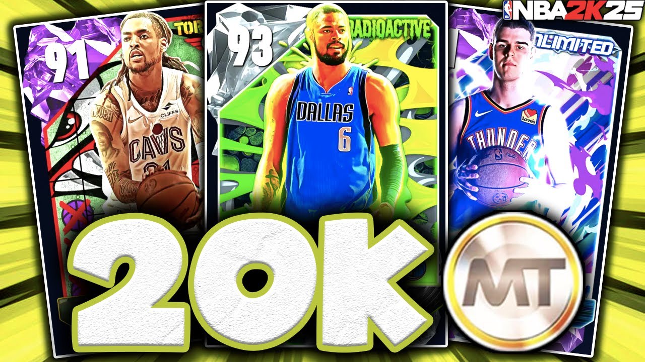 20K MT SQUAD BUILDER! THE BEST CHEAP STARTER SQUAD IN NBA 2K25 MyTEAM!