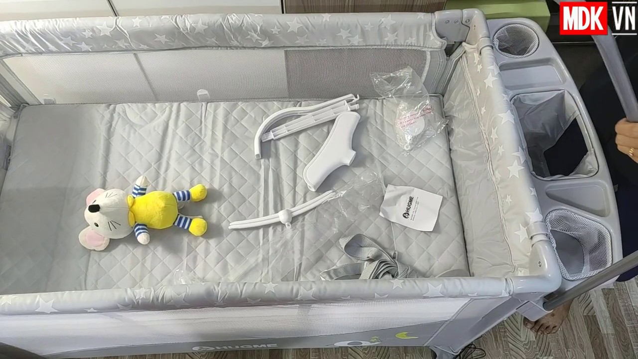 Nôi cho bé đa năng Hugme 8 IN 1