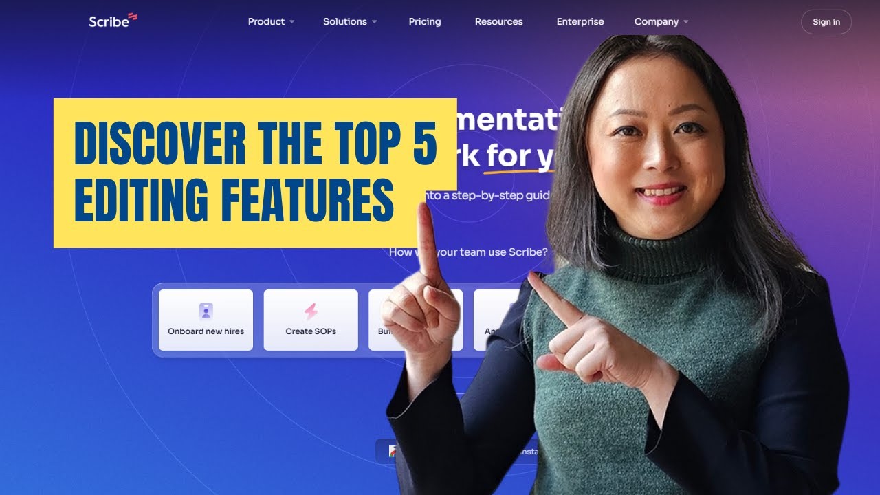 Scribe Tutorial: Top 5 Editing Features that will change your productivity