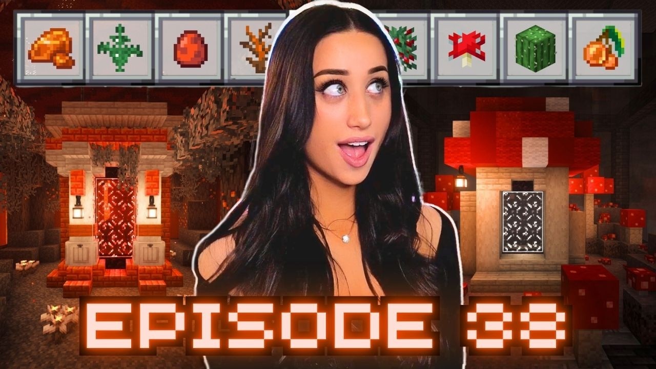 Building a PORTAL for EVERY BIOME (Part 2)... Episode #38 (Minecraft Survival Series)