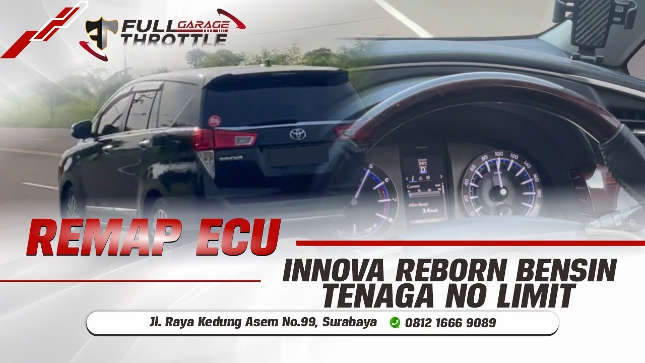 MELESAT, INNOVA REBORN BENSIN REMAP ECU