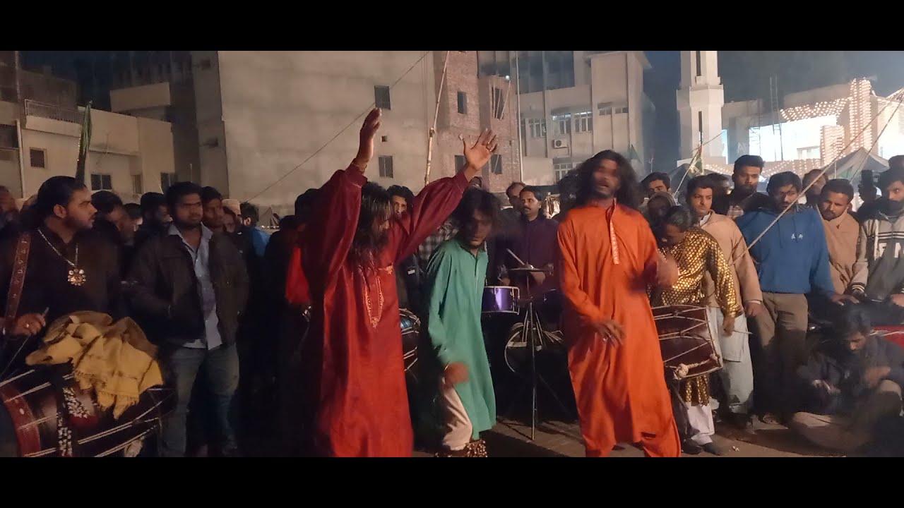 Qalandri Dhol & Dhamal At Baba Moj Darya Bukhari Urs | Part 2 | Qalandri Rang