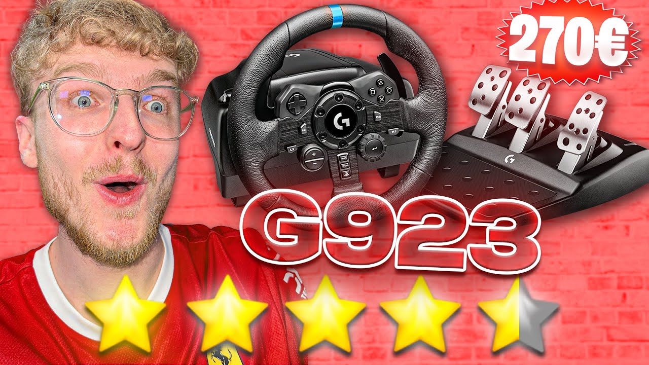 Was KANN das G923 wirklich für 270€! -  Lenkrad TEST + GEWINNSPIEL | CutterLukas