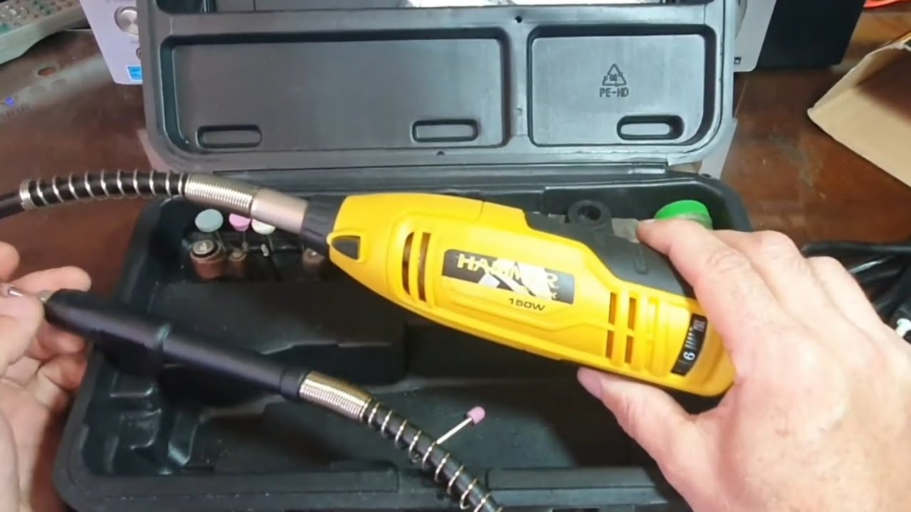 Conheça a Microretífica da Hammer, com 150 watts indicados, maleta, eixo extensor e + 41 acessórios!
