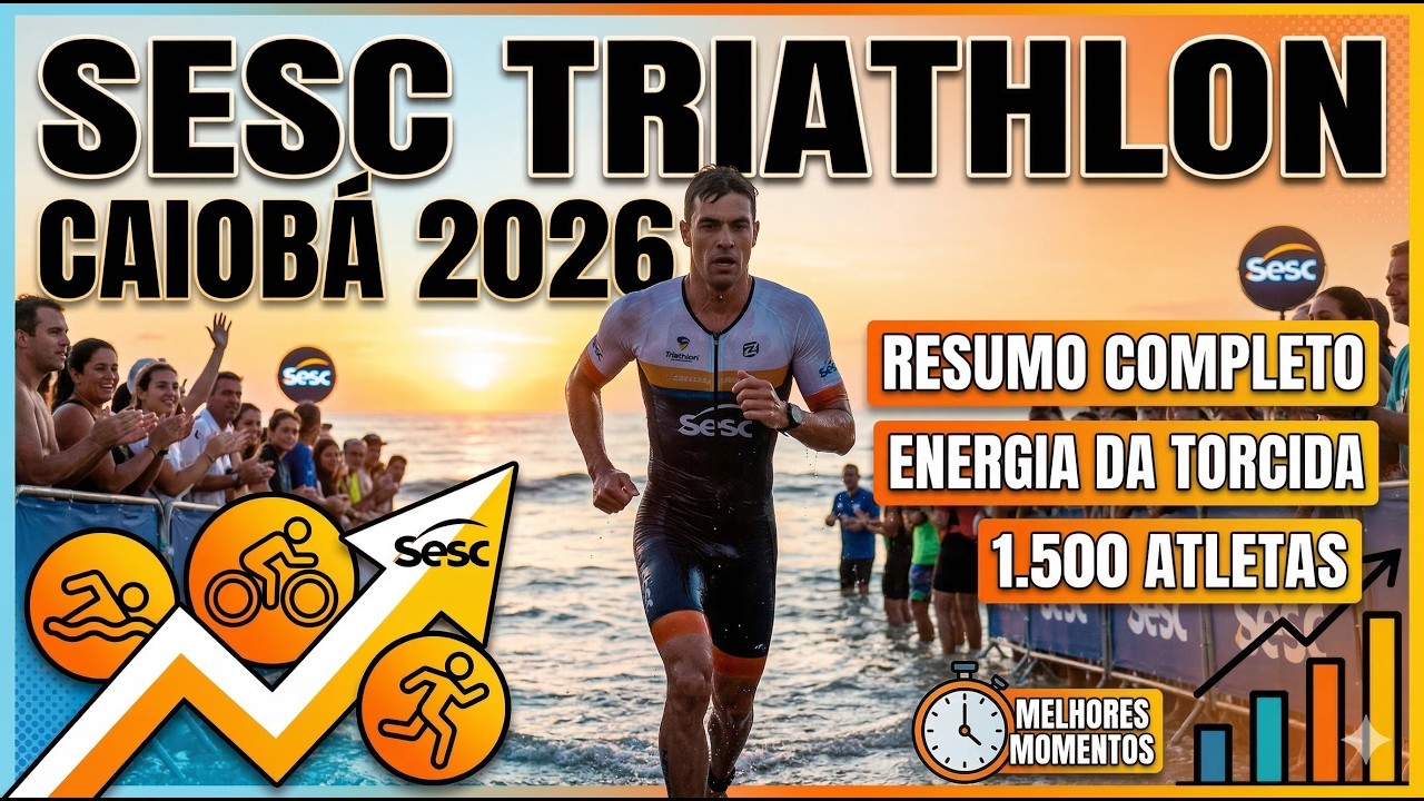 Sesc Triathlon Caiobá 2026 - Primeira Prova de Cauã Castelan da equipe #Manochio