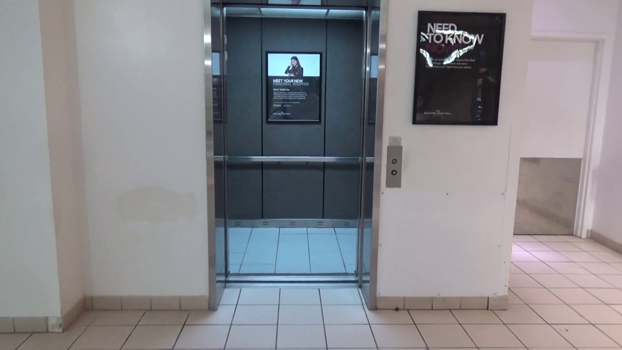 EPIC MOTOR: LOUD MontgomeryKONE elevator - Square One Mall, Saugus MA