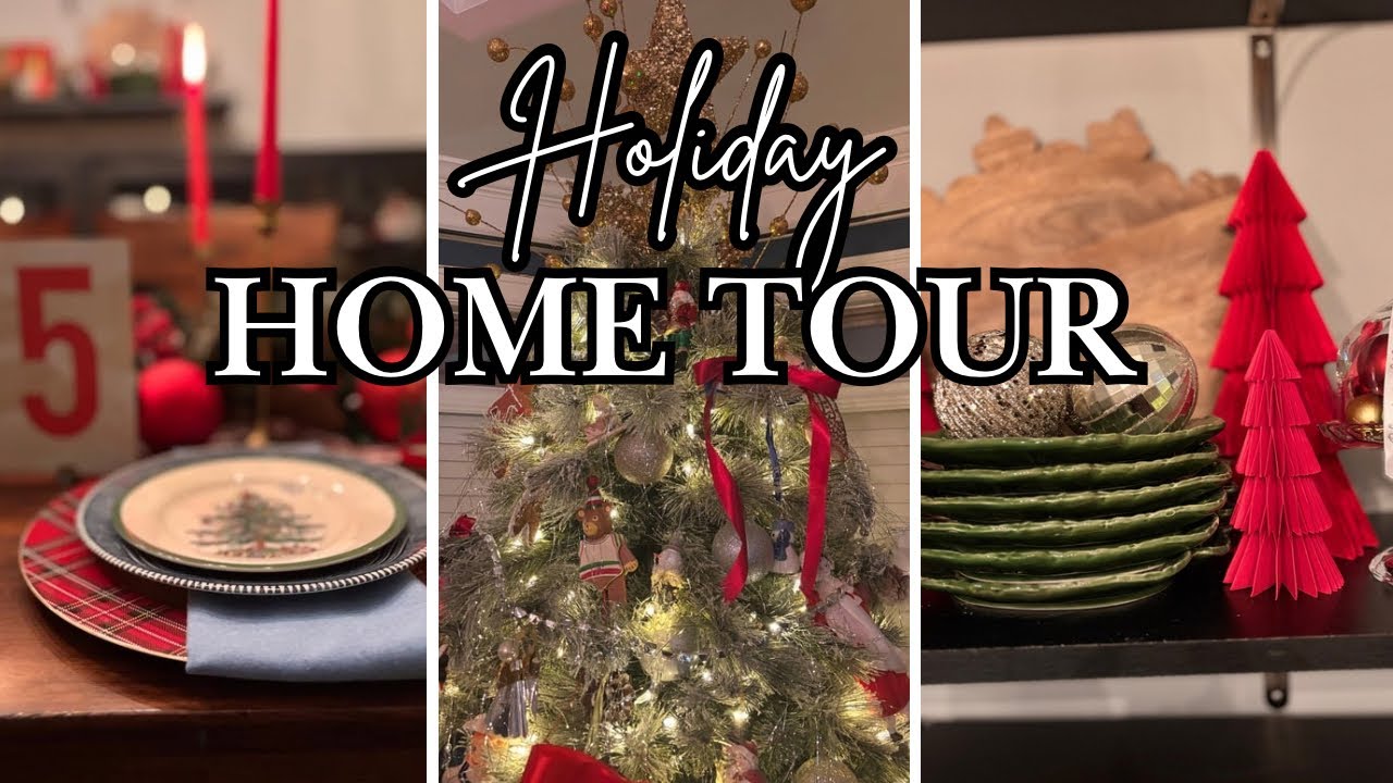 HOLIDAY HOME TOUR 2025 | COZY DECOR INSPIRATION & JAZZ MUSIC