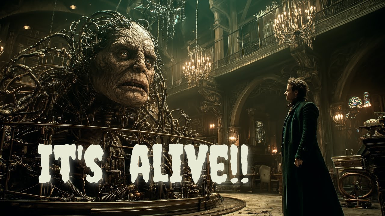 Inside Frankenstein's Steampunk Laboratory | Monsters, Creatures, Robots | Conceptual Short Movie