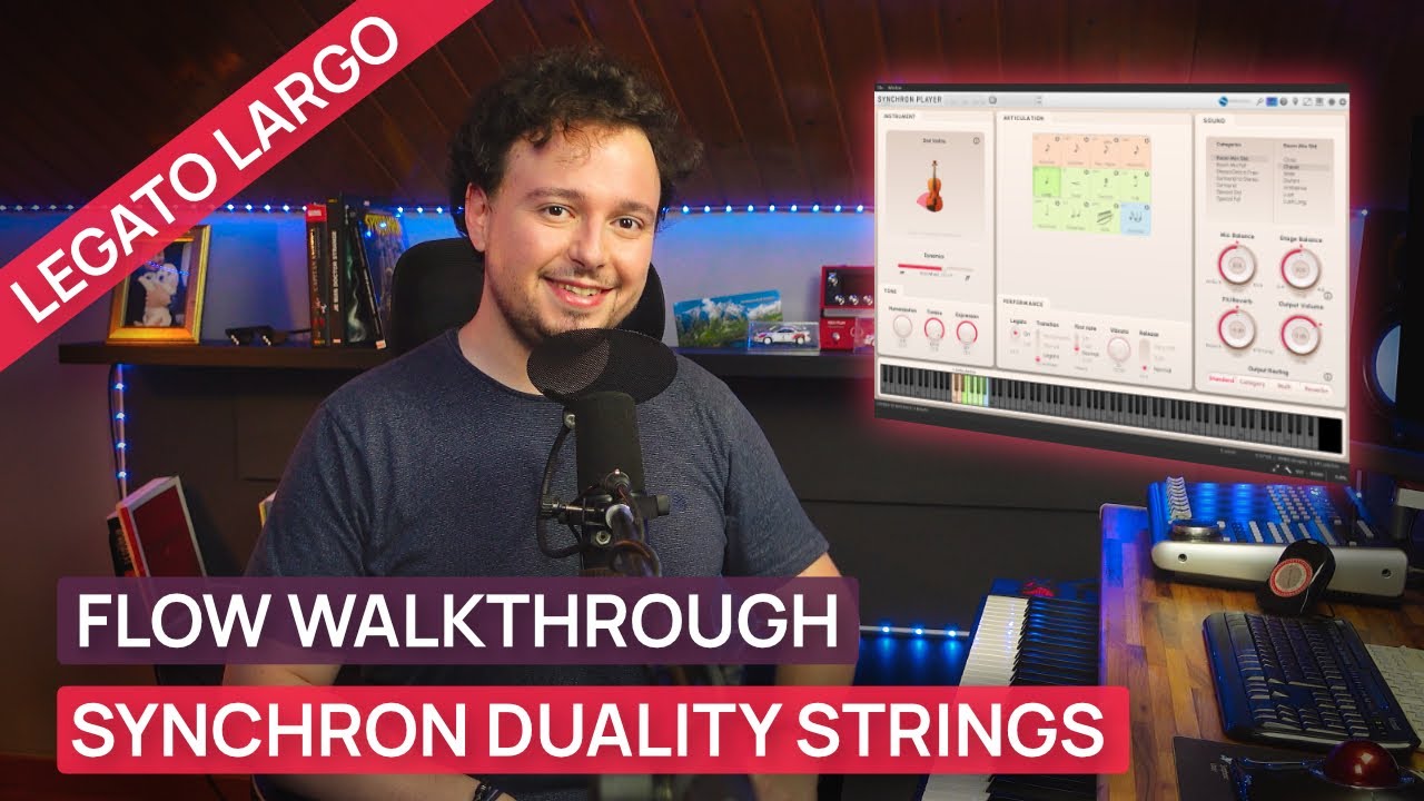 V2: Legato Largo & Flow | Synchron Duality Strings Walkthrough | with Vincent Tohier