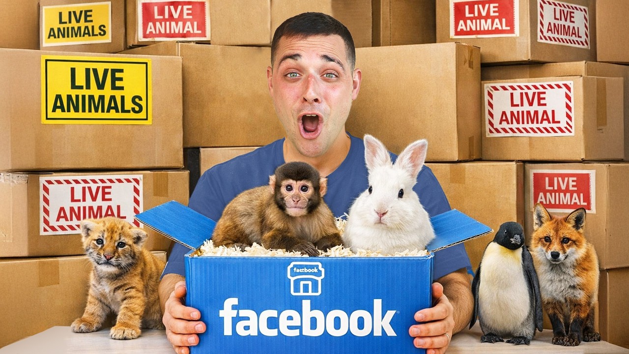 I Bought Mystery Animals on Facebook Marketplace...