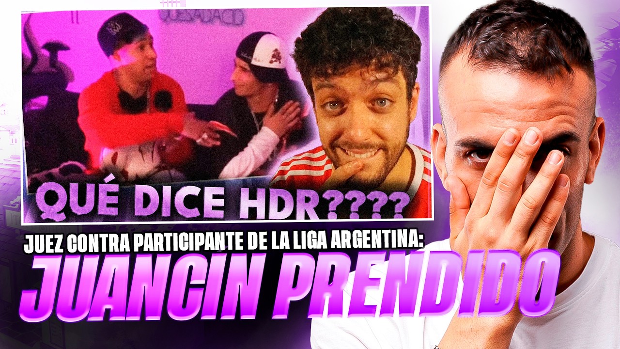 JUANCIN LE PRENDE FUEGO A HDR POR DECIR QUE ES EL PEOR JUEZ DE LA HISTORIA *JUANCÍN MODO SAIYAJÍN*