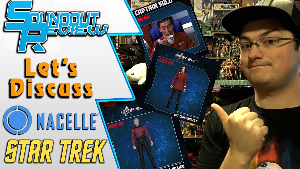 New Star Trek Action Figure Line by Nacelle Company Revealed! Let's Discuss! [Soundout12]