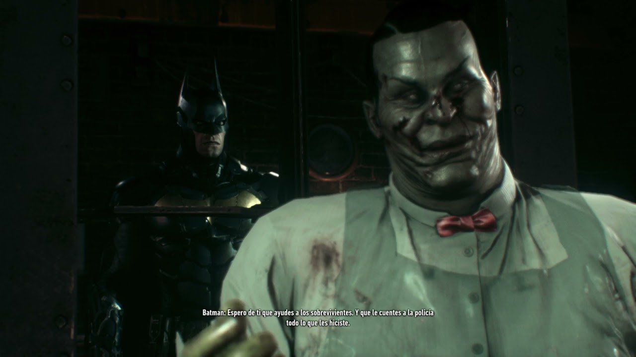 BATMAN: ARKHAM KNIGHT Villanos dialogos
