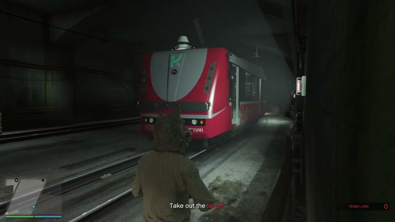 GTA V Online: Tunnel Vision (Avi Schwartzman) Mission Game Play 3