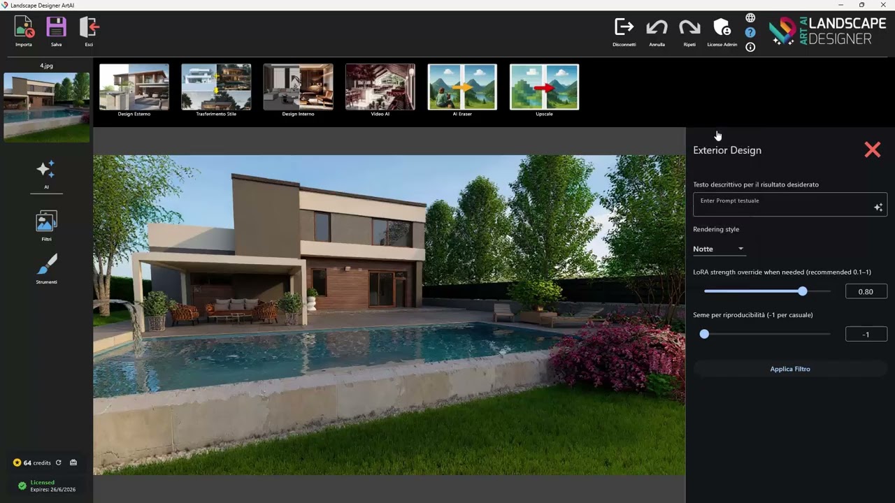 LANDSCAPE DESIGNER ART AI