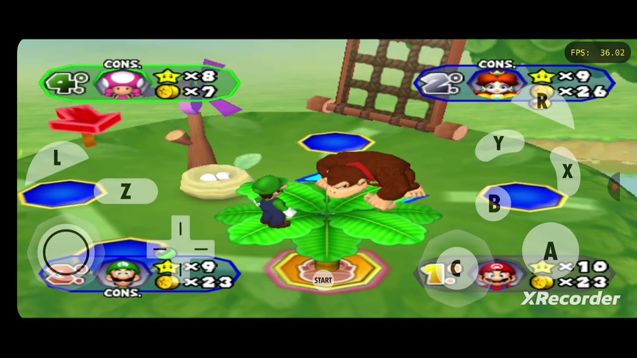 Mario party 6 Madera de campeón 