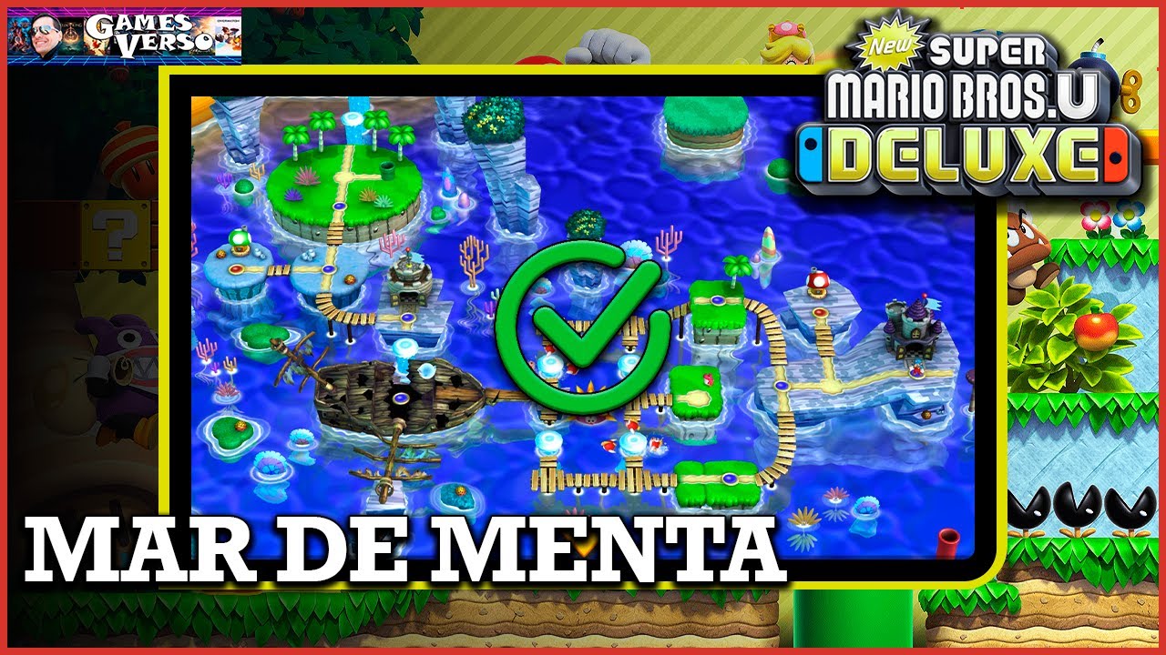 Mar de Menta (Sparkling Waters) | NEW SUPER MARIO BROS U DELUXE