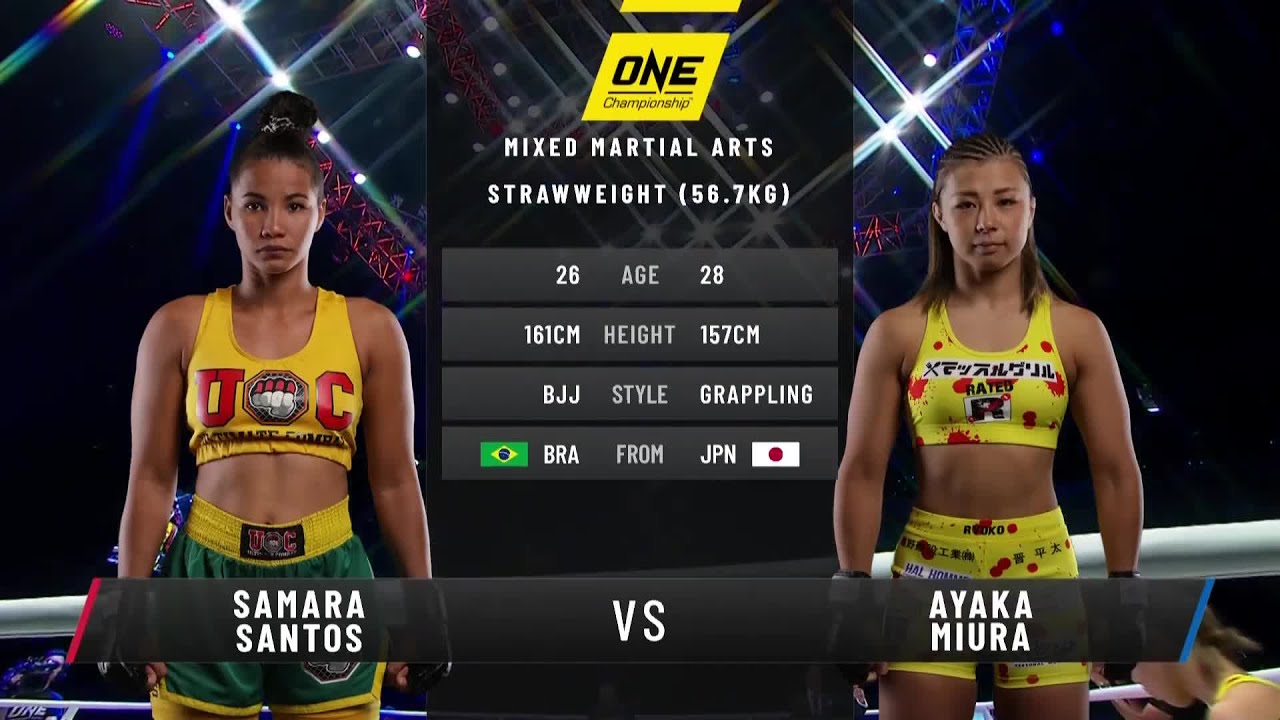 Ayaka Miura vs. Samara Santos | Full Fight Replay