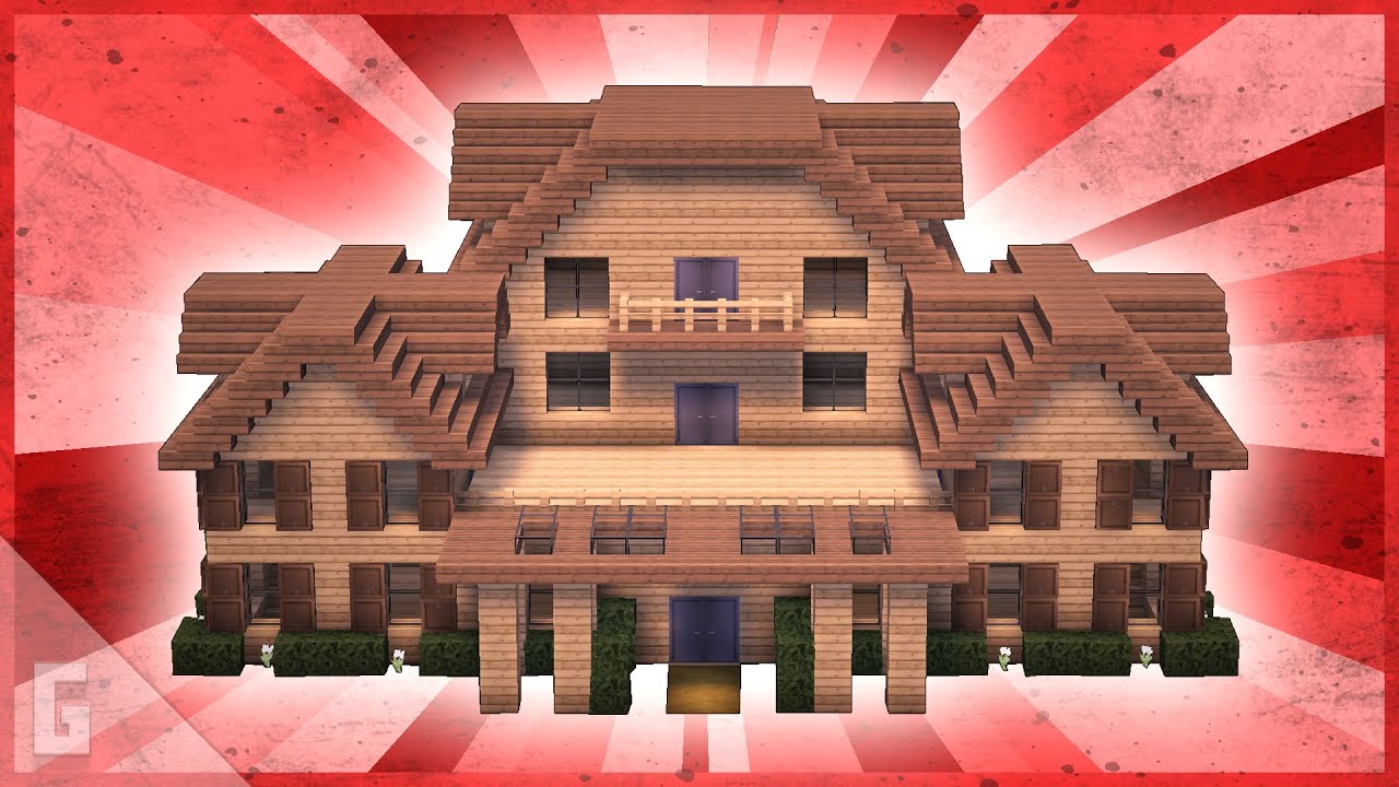Luxury Wooden Cabin Mansion Tutorial (#19)