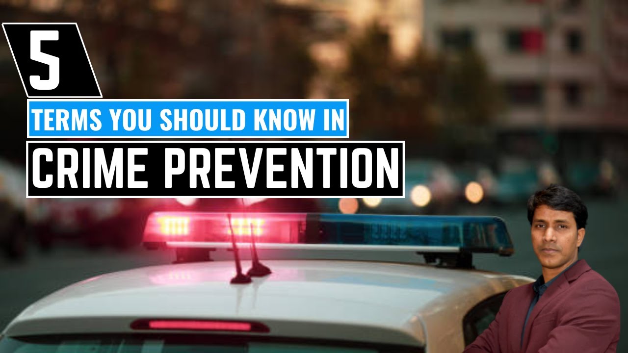 5 Terms You Should Know in Crime Prevention | Siva RP #crimeprevention #riskmanagement #security