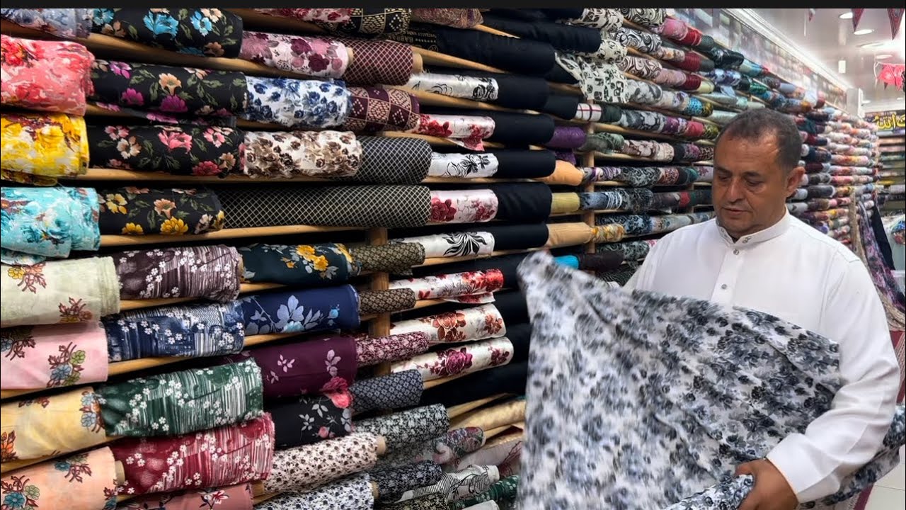 جولة في محل ديالا للأقمشة العالمية أسعار رائعة و أقمشة جميلة ✅ البلد سوق الندى مدينة جدة 🇸🇦