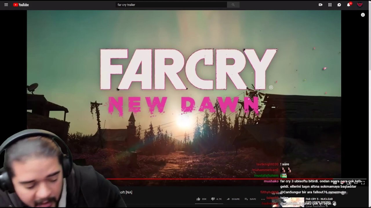 CANSUNGUR FARCRY5'IN NASIL OLMASI GEREKTİĞİNİ ANLATIYOR YENİ TRAILERI İZLİYOR