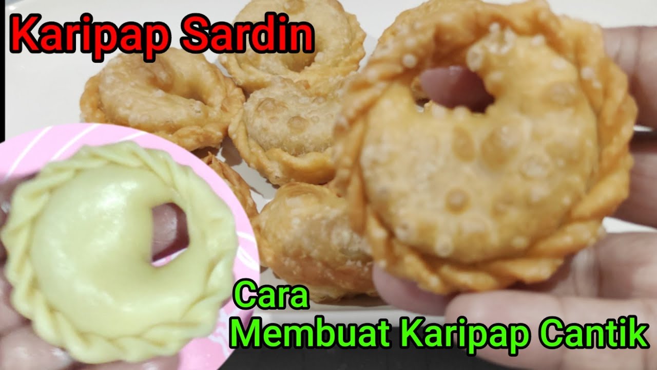 Karipap Sardin | Cara Buat Karipap Cantik | Sardines Puff | วิธีทํากะหรี่ปั๊บไส้ปลากระป๋อง
