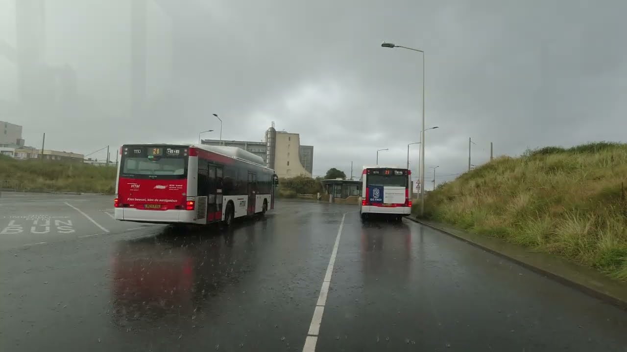 HTM lijn 23: Scheveningen Noord - Rijswijk Station | HTM 1078 | 2022