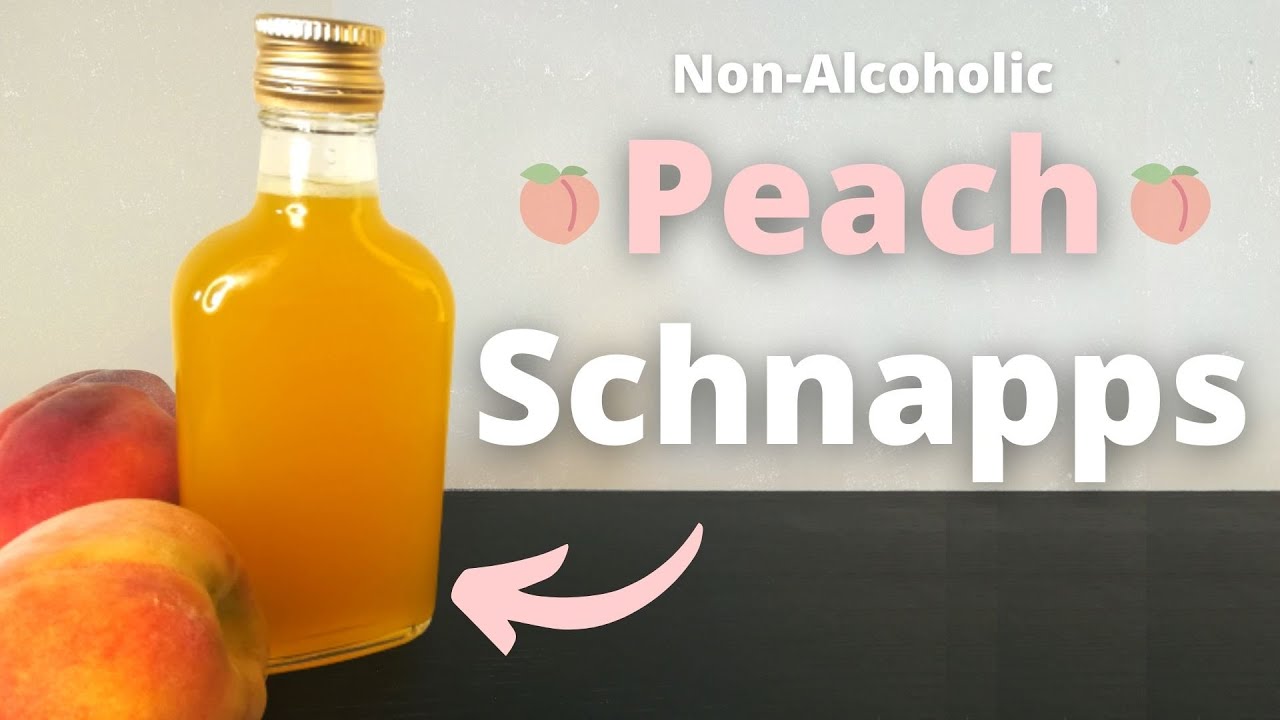 Non-Alcoholic Peach Schnapps Recipe! (Perfect for Mocktails)