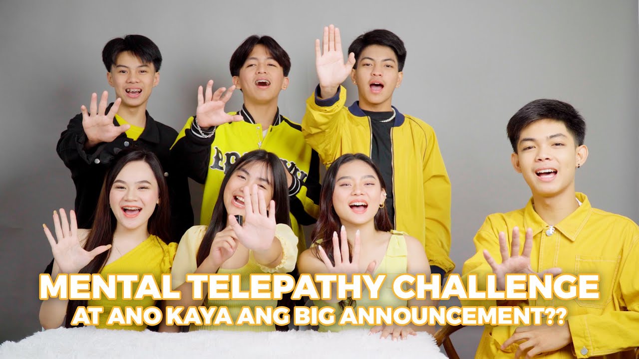 VLOG NO.54 MENTAL TELEPATHY CHALLENGE AT ANO KAYA ANG BIG ANNOUNCEMENT??