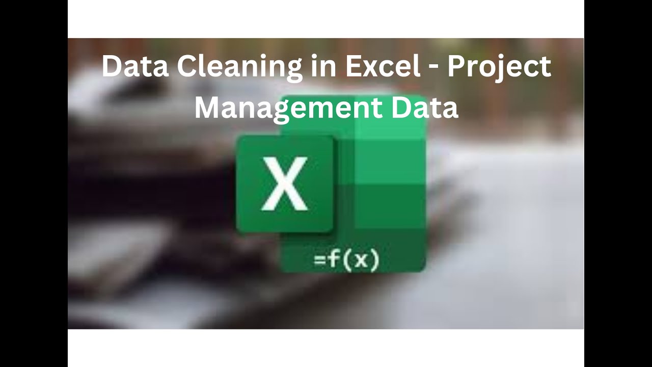 Data Cleaning in Excel - Project Management Data