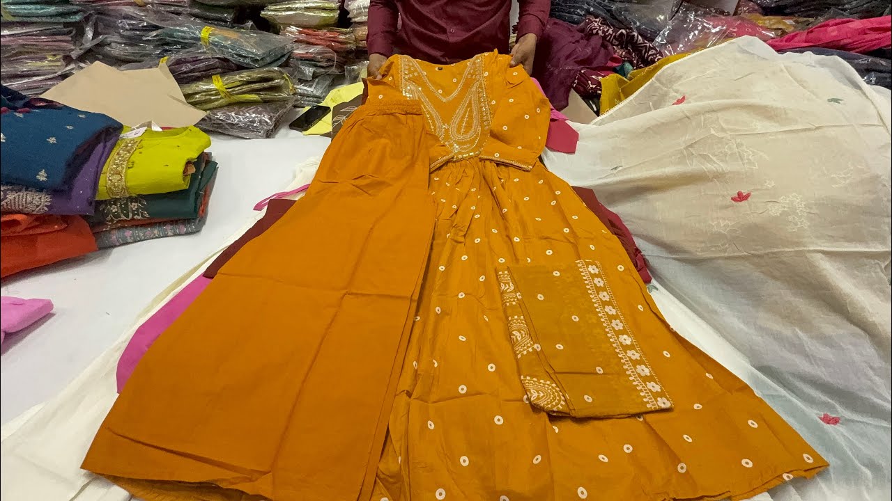 Brenda kurtis165/- cotton Kurtis sets wholesalechickpet bangalore single piece courier available