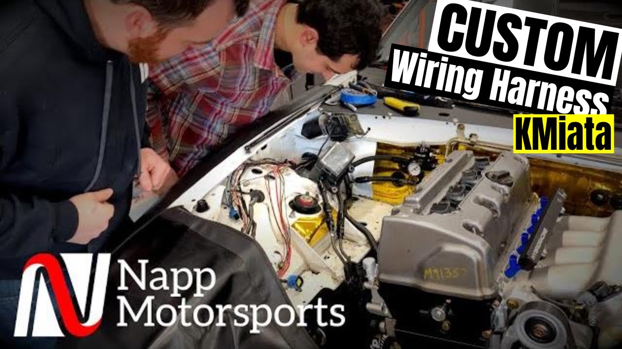 Engine Wiring Harness - KMiata Build Part 4