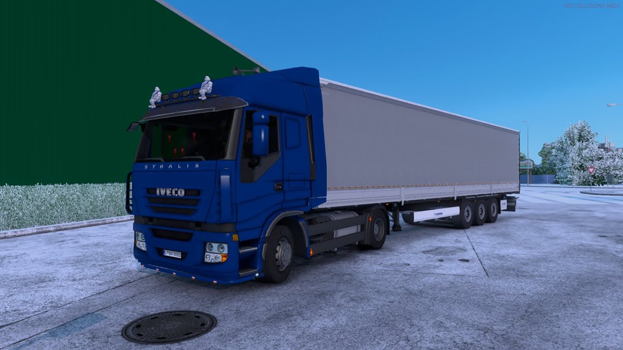 ETS2 Truckers MP Karlı  Dağ Yollarına Devamm!!1Sende Gel