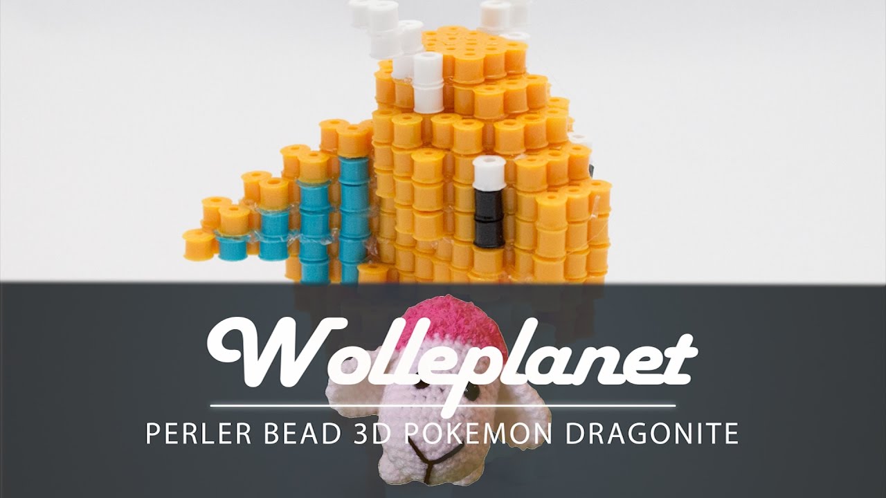 Perler Bead 3D Dragoran