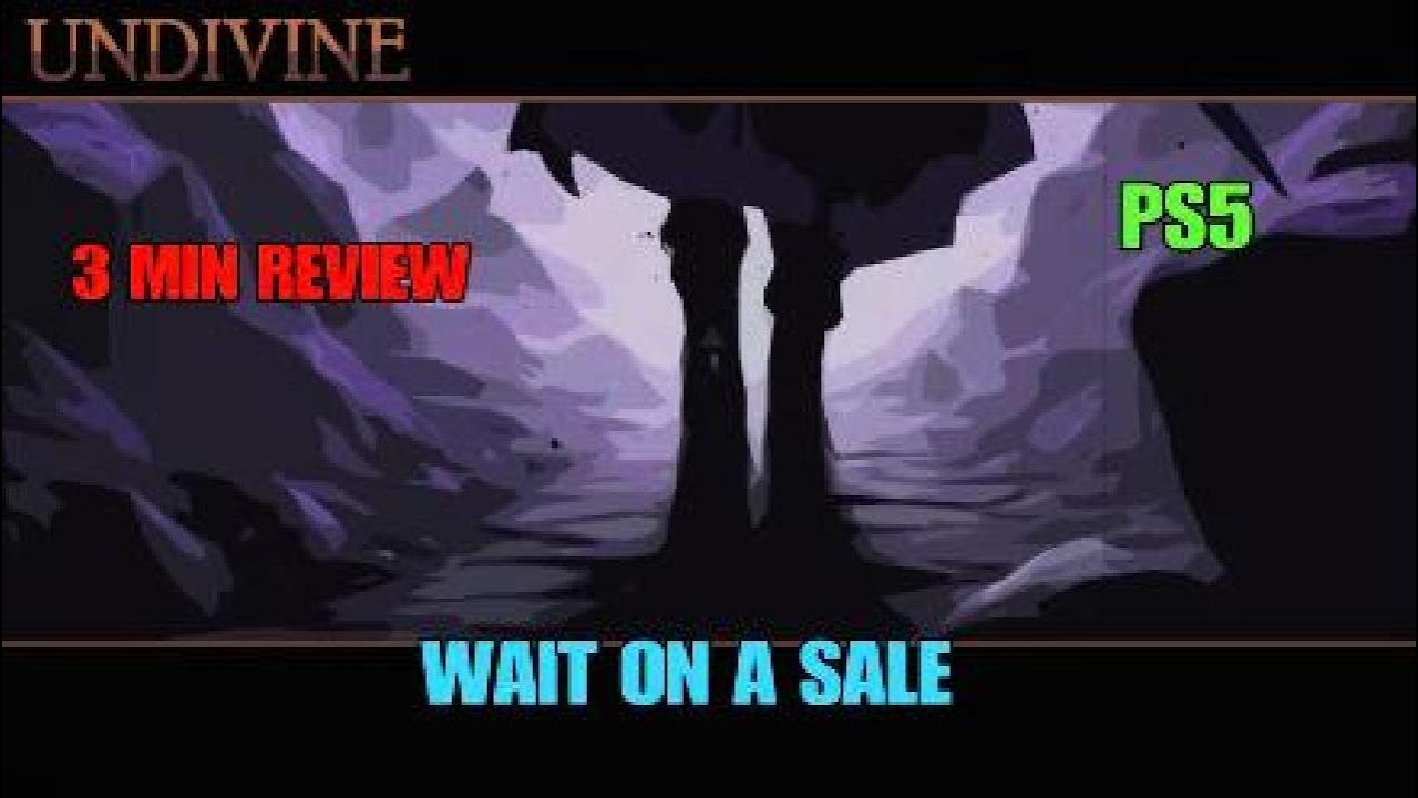 Undivine 3 Min Review #gaming #ps5