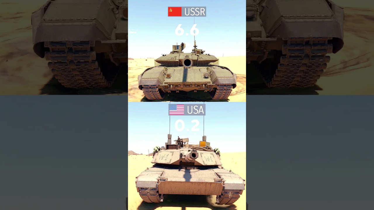 Abrams vs T90