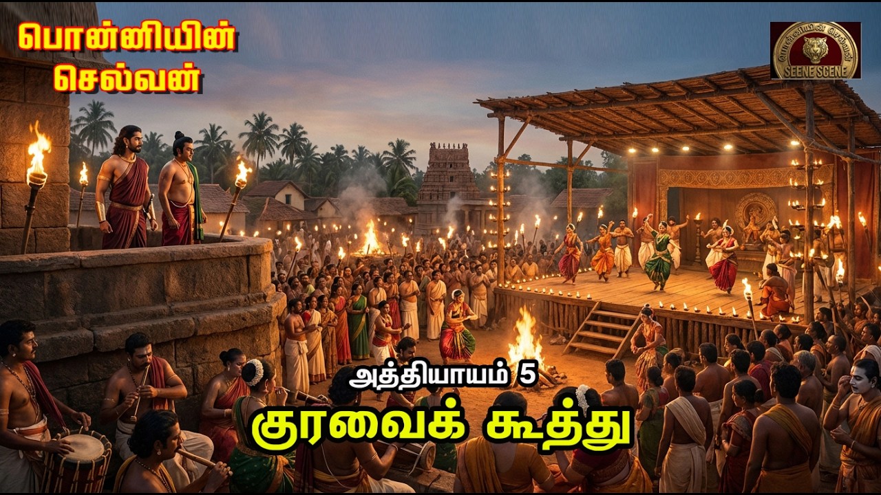 பொன்னியின் செல்வன் | அத்தியாயம் 5 – குரவைக் கூத்து 🔥 Velanattam & Mystery Scene | Full Episode