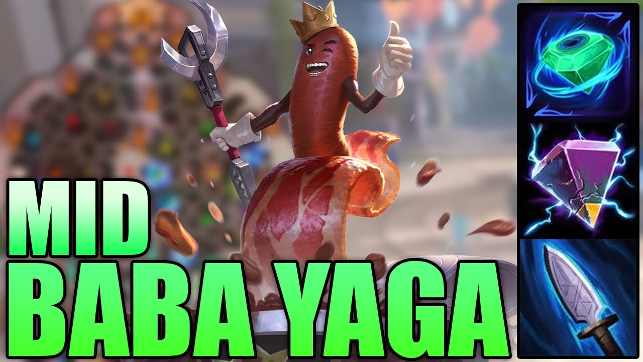 In The Kitchen, Baba Yaga Mid | SMITE 11.8 Gameplay