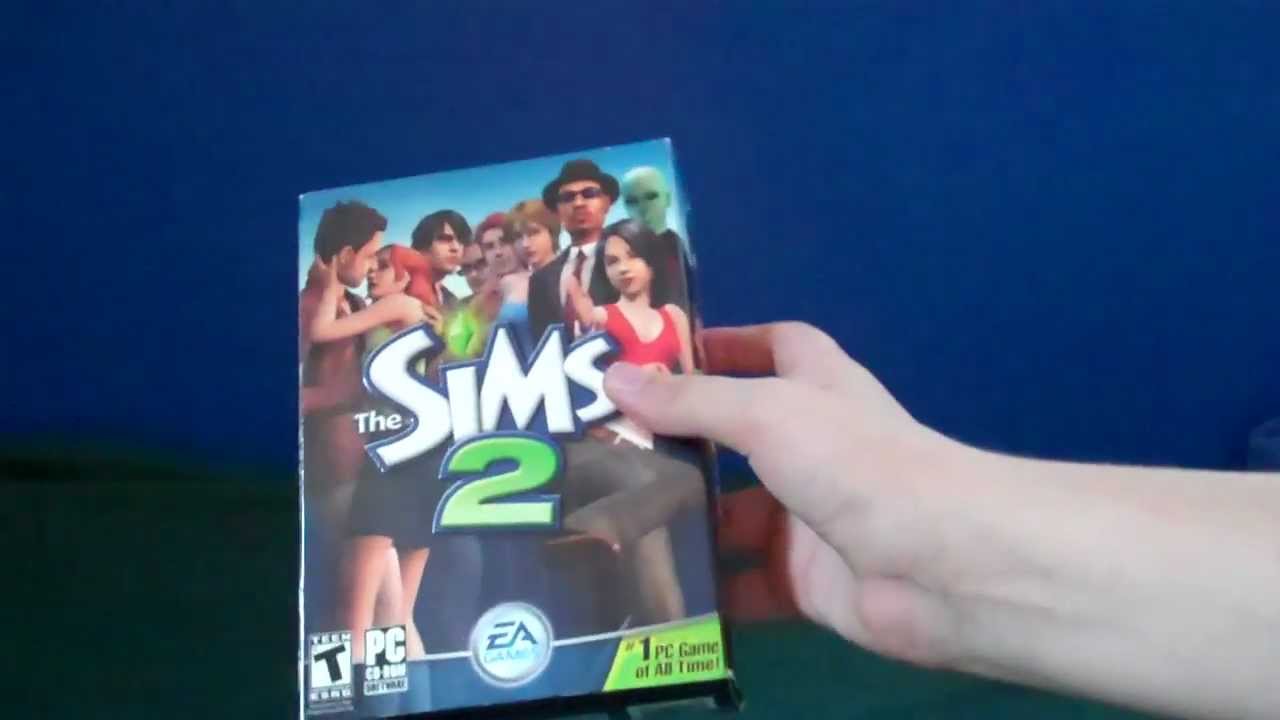 The Sims 2 PC unboxing