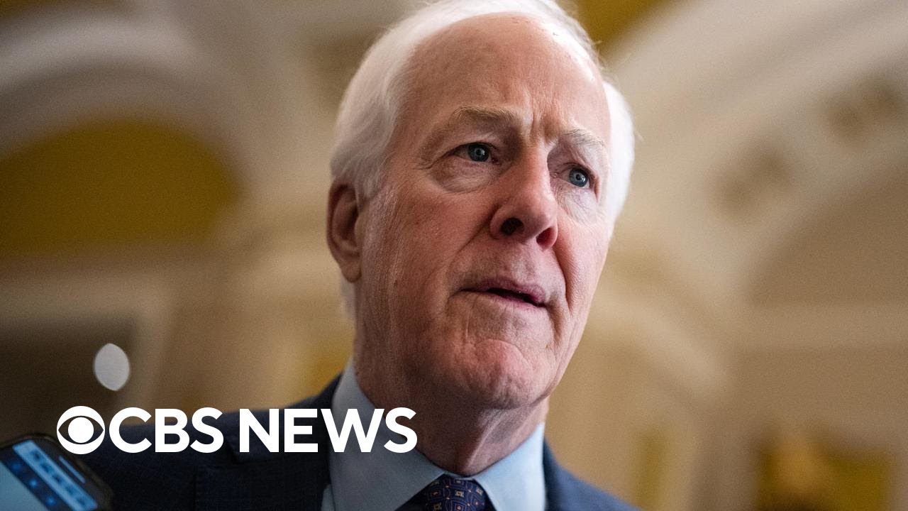 Sen. John Cornyn announces bid for Senate Republican leader