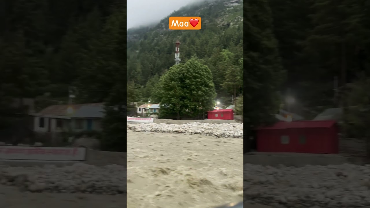 Uttarakhand Rains 2025 🌧️ | Ganga Maa in Full Flow 🌊