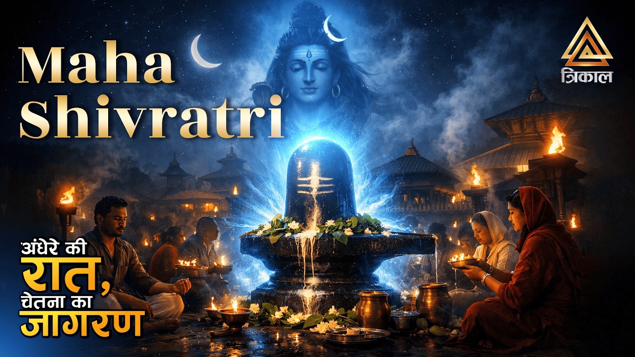 Mahashivratri Story Hindi | शिवरात्रि का अर्थ | Shiva, Darkness & Consciousness | त्रिकाल