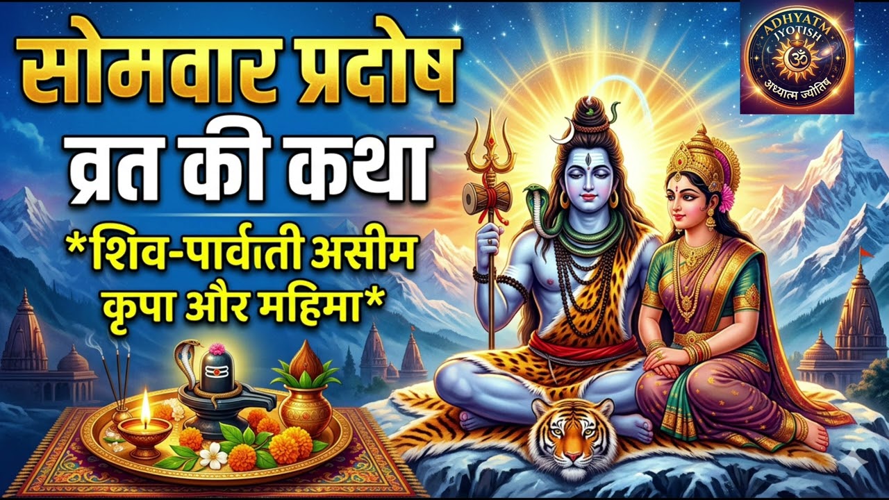 #नव ग्रह नक्षत्र दोष शांति के लिए सोमवार प्रदोष व्रत विधि #सोम प्रदोष वत #adhyatm jyotish 