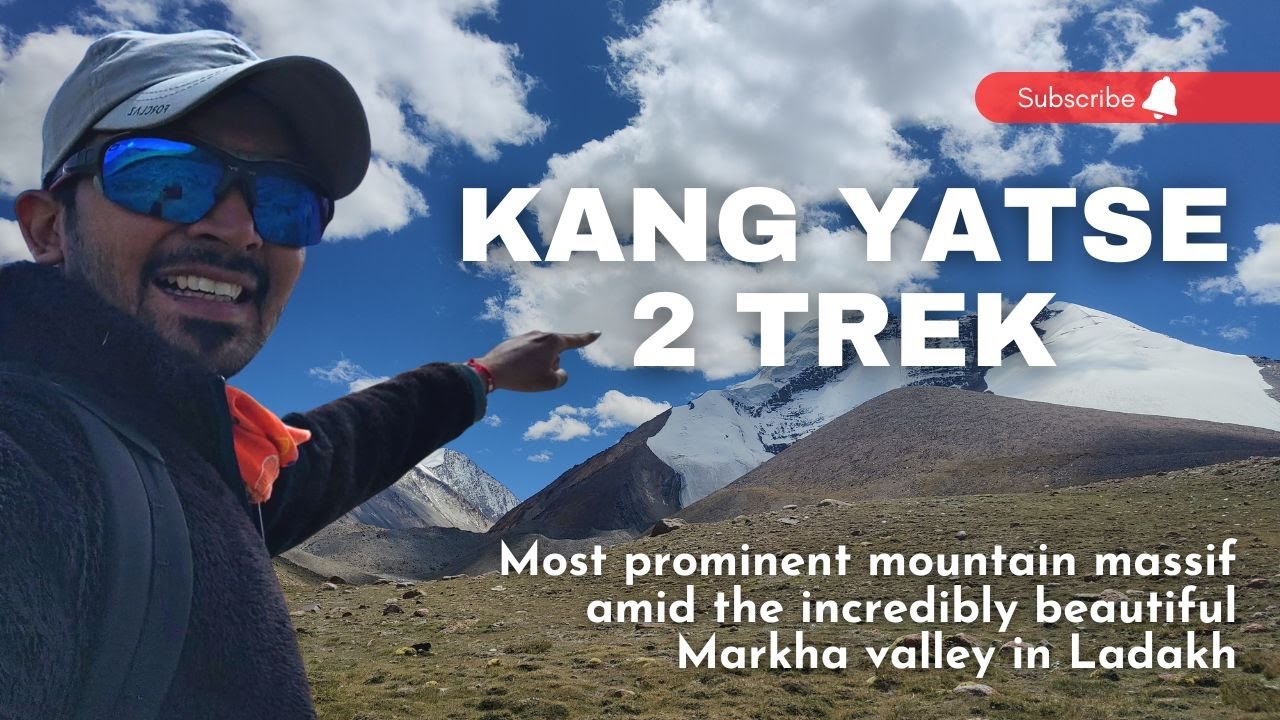 Sumit trek in Ladakh : Kangyatse 2  | Ladakh | 6250m Trek In INDIA