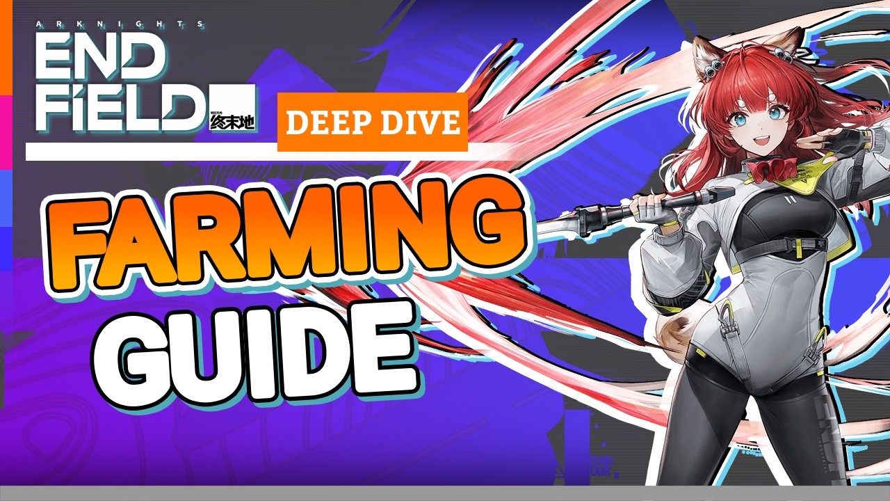 Arknights ENDFIELD - Farming Guide! BEST CONSUMABLES! #arknightsendfield