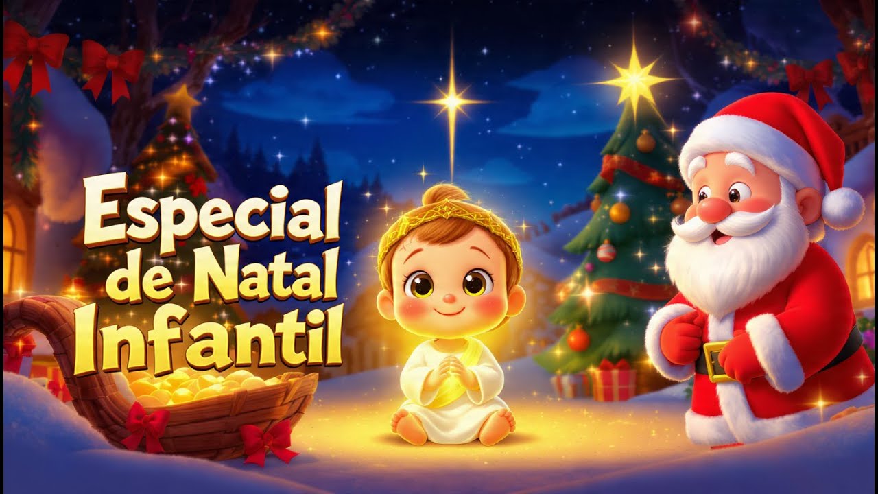 Especial de Natal com Papai Noel, Estrela de Belém e o Natal do menino Jesus. 🎄⭐O Verdadeiro Natal ⭐