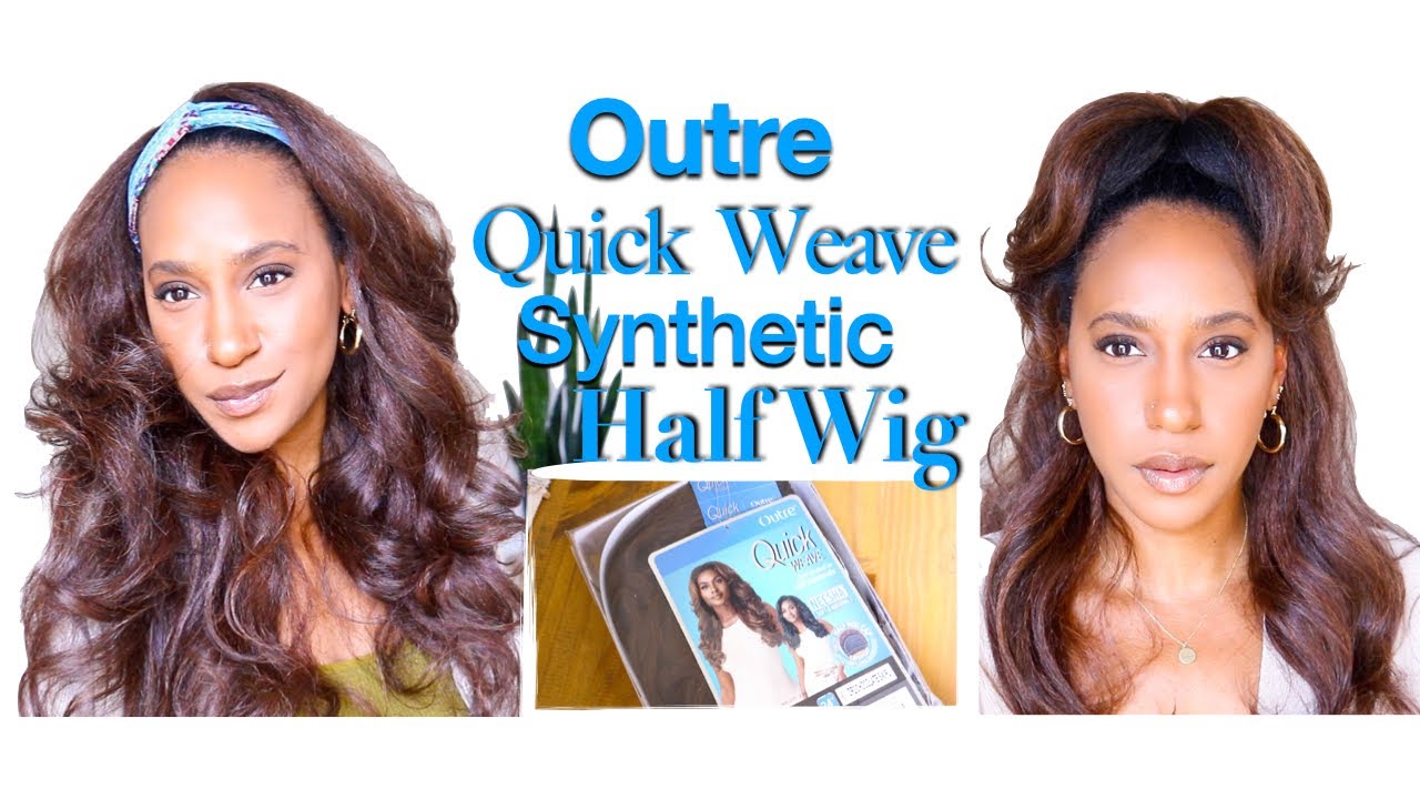 Styling Outre Ouick Weave Synthetic Half Wig 