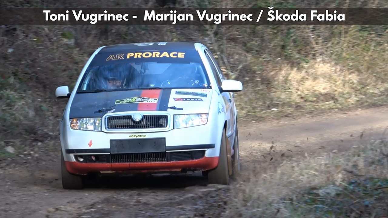 Toni Vugrinec -  Marijan Vugrinec / Škoda Fabia / Rally Due Castelli 2026. TheLepoldMedia